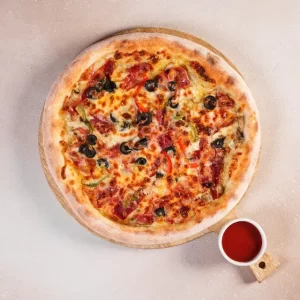 بیکــــنBacon pizza