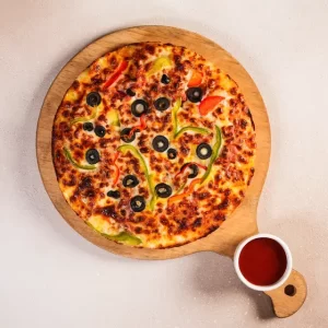 American mix pizza