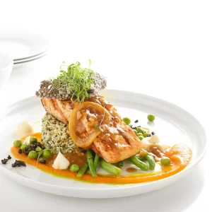 Cajun salmon ( استیک سلمن)